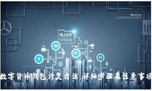 数字货币钱包修复方法：详细步骤及注意事项